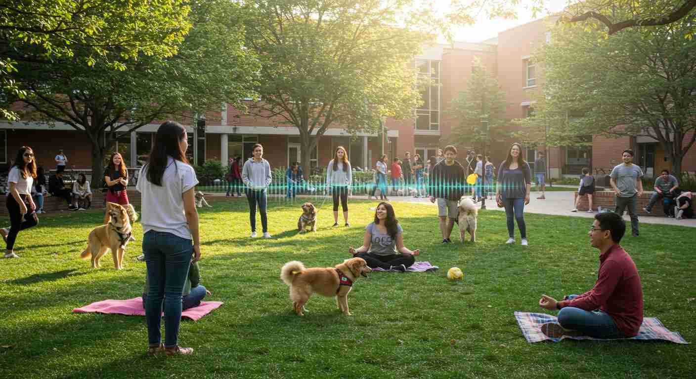 Oceanside campus lawn at The Academy at MiraCosta